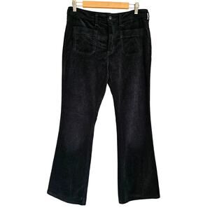 Pilcro Corduroy  Pants, The Icon, Blue, Flare, Womens Sz 30 New